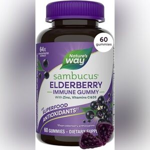 Sambucus Elderberry Immune Gummy - Purple